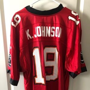 Keyshawn Johnson Tampa Bay Buccaneers Jersey sz L